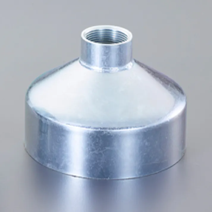 アカギ A型ホッパー(内ねじ/電気亜鉛メッキ) 50Ax150mm EA468DM-45 4550061784280【別送品】