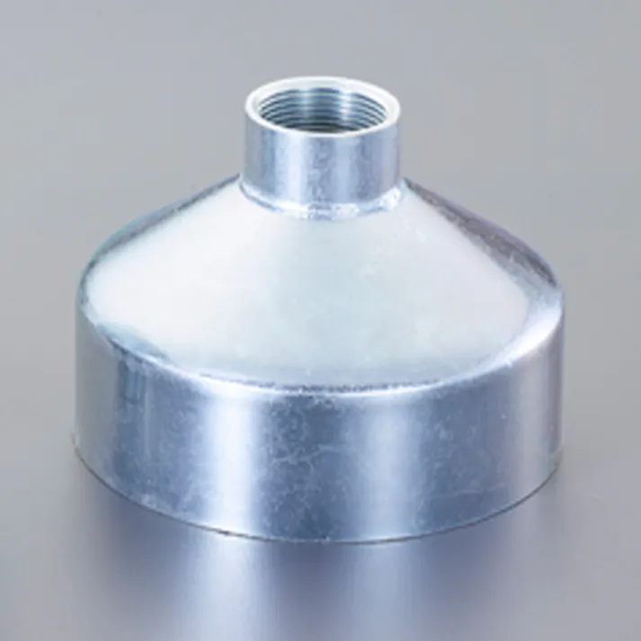 アカギ A型ホッパー(内ねじ/電気亜鉛メッキ) 65Ax200mm EA468DM-56 4550061783405【別送品】