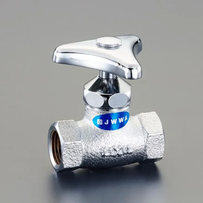 LIXIL ストレート形止水栓 Rc1/2” EA468HA-43 4550061485873【別送品】