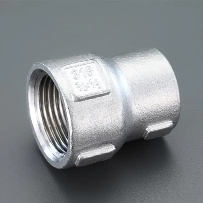 オンダ製作所 異径ソケット(ステンレス製) Rc1/2”xRc1/4” EA469AB-304AA 4550061537534【別送品】