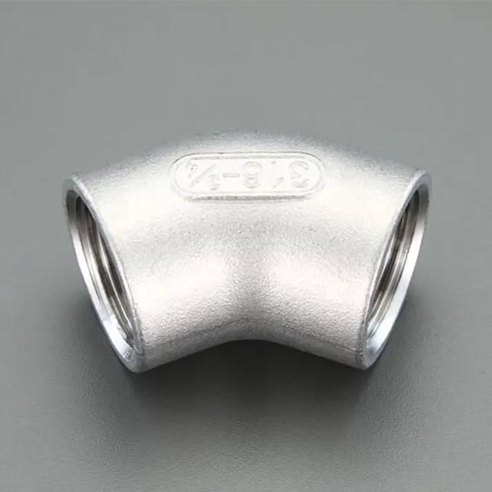 オンダ製作所 Rc1・1/4” 45゜エルボ(ステンレス製) 継手 4550061537480 EA469AN-312A(CDC)【別送品】