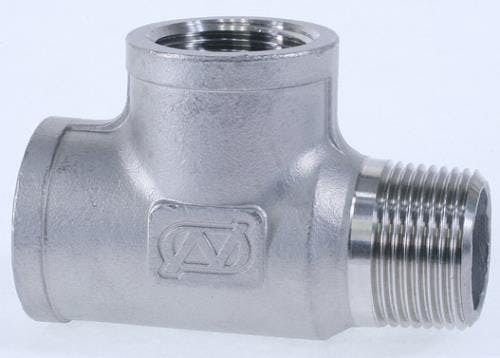 サービスチーズ(ステンレス製) Rc1/4”xRc1/4”xR1/4” EA469AX-2 4548745338027【別送品】