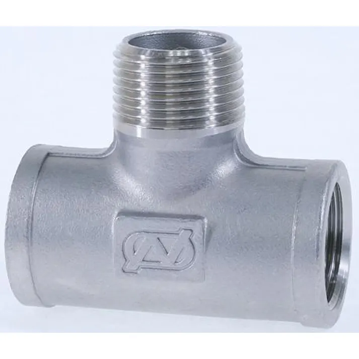 ESCO Rc1/8”xR1/8”xRc1/8” サービスチーズ(ステンレス製) 継手 4548745338065 EA469AY-1(CDC)【別送品】
