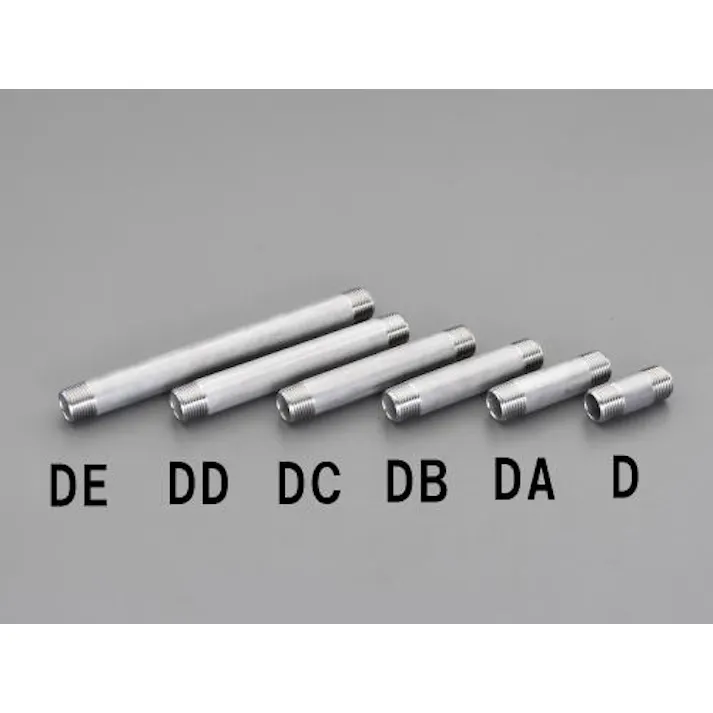 オンダ製作所 R 3/8”x 75mm 両ねじニップル(ステンレス製) 継手 4548745963069 EA469DA-3A(CDC)【別送品】