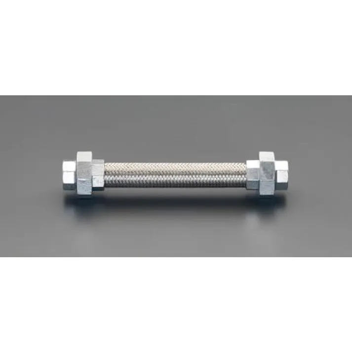 南国フレキ工業 Rc1・1/4”x400mm フレキシブルチューブ(ユニオン式/SUS) 継手 4548745170733 EA469EA-12(CDC)【別送品】