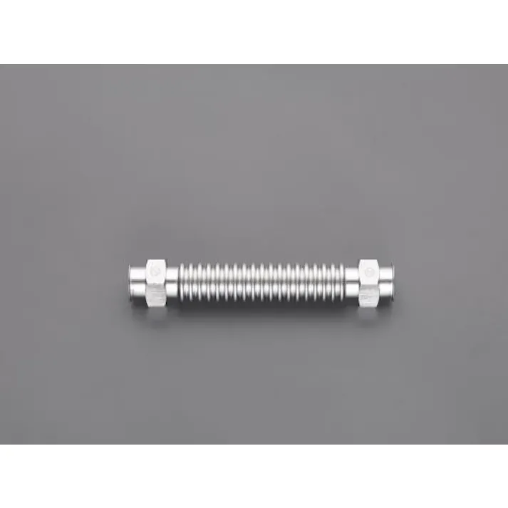 アソー(ASOH) 1”x 400mm フレキシブルチューブ(ステンレス製) フレキパイプ継手、バルブ 4550061320754 EA469EG-40(CDC)【別送品】