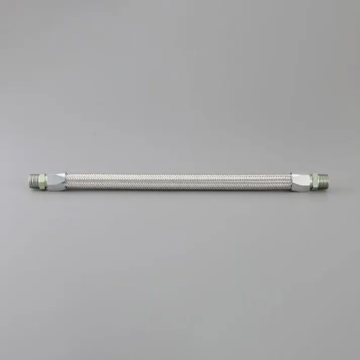 南国フレキ工業 R 3/8” x400mm フレキチューブ(SUSニップル/カシメ) 継手 4550061907542 EA469ES-13(CDC)【別送品】