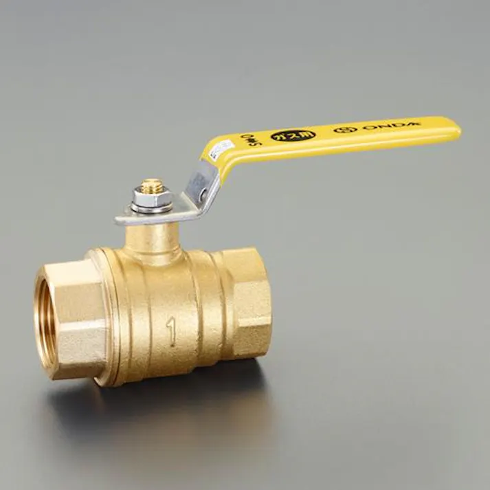 オンダ製作所 Rc 1/2” ねじボールガス栓(LPガス低圧用) バルブ 4550061514603 EA470BM-1(CDC)【別送品】