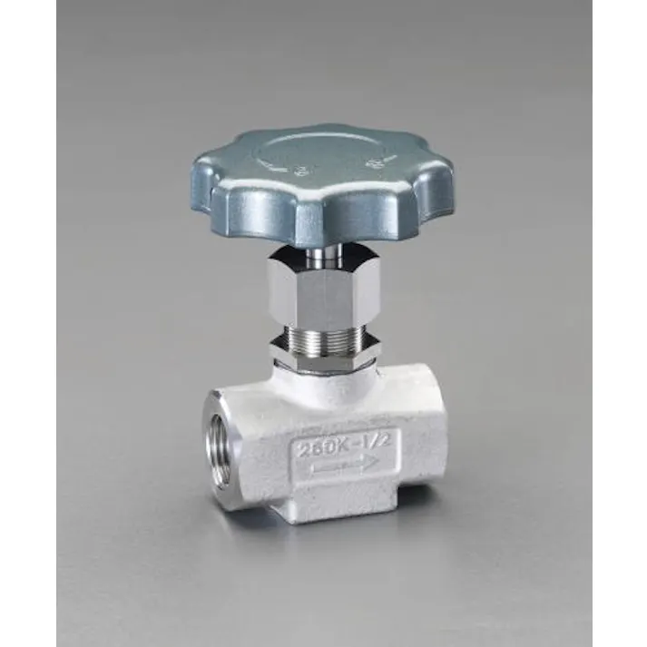 ESCO Rc 3/4” ニードルバルブ(ステンレス製) 空気・水その他配管継手 4548745597769 EA470CN-6(CDC)【別送品】