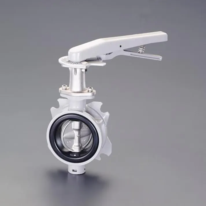 ESCO 6” ロックレバー式ダンパー(アルミ製) バルブ 4550061563595 EA470ED-60(CDC)【別送品】