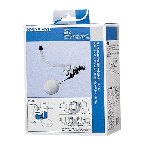 カクダイ ロータンクボールタップ(消音式) PJ 1/2” EA472A-12