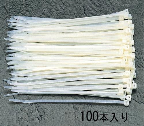 結束バンド(100本) 150x3.6mm EA475-150 4518340023895【別送品】