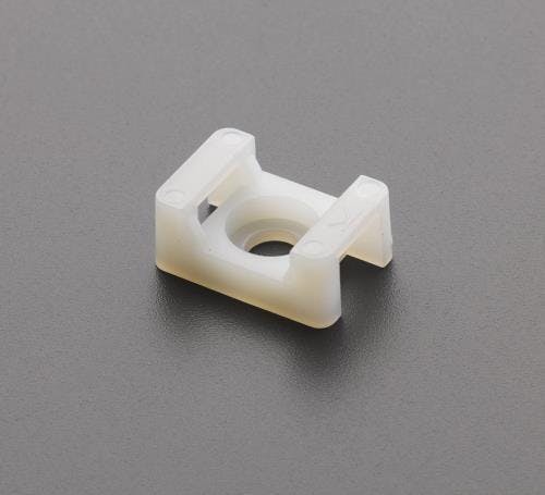 結束バンド用ベース(100個) 23x16x9.8mm EA475AY-12 4550061068120【別送品】