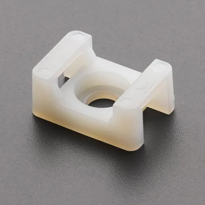 ESCO 23x16x9.8mm 結束バンド用ベース(100個) 結束バンド 4550061760260 EA475AY-13(CDC)【別送品】