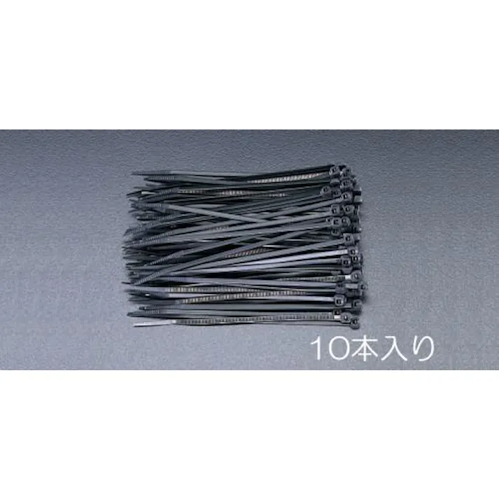 ESCO 200x 4.6mm 結束バンド(耐候性/10本) 結束バンド 4548745568134 EA475B-20(CDC)【別送品】