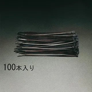 結束バンド(耐候性/100本) 300x4.8mm EA475B-300W 4550061449479【別送品】