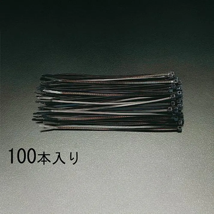 結束バンド(耐候性/100本) 368x4.8mm EA475B-370W 4550061449493【別送品】