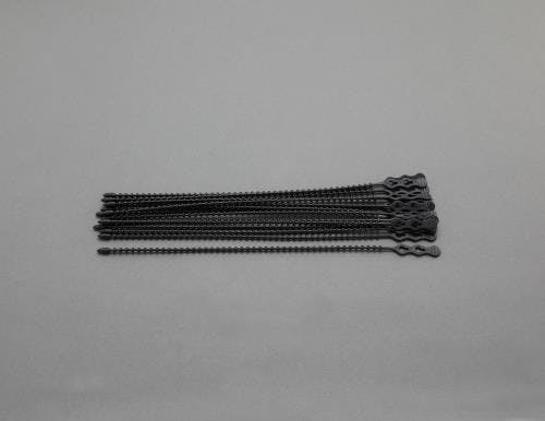 結束バンド(ビーズタイプ/黒/15本) 200mm EA475FK-200