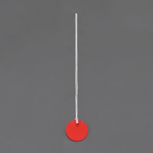 未来工業 線名札(丸形/赤/20枚) φ20mm EA475HD-32 4550061805770【別送品】