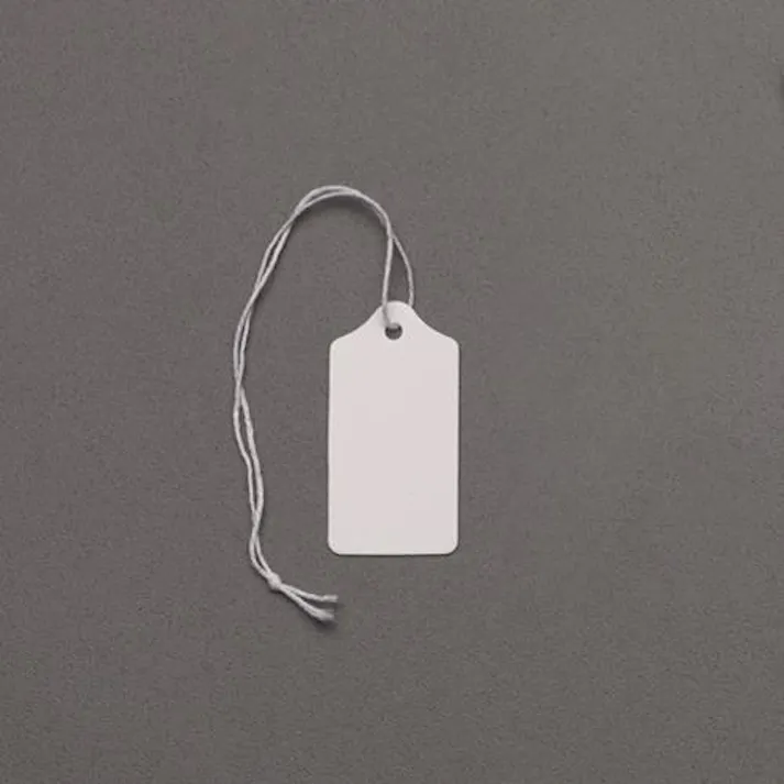 糸付タグ(白/1000枚) 30x15mm EA475HZ-34 4550061898260【別送品】