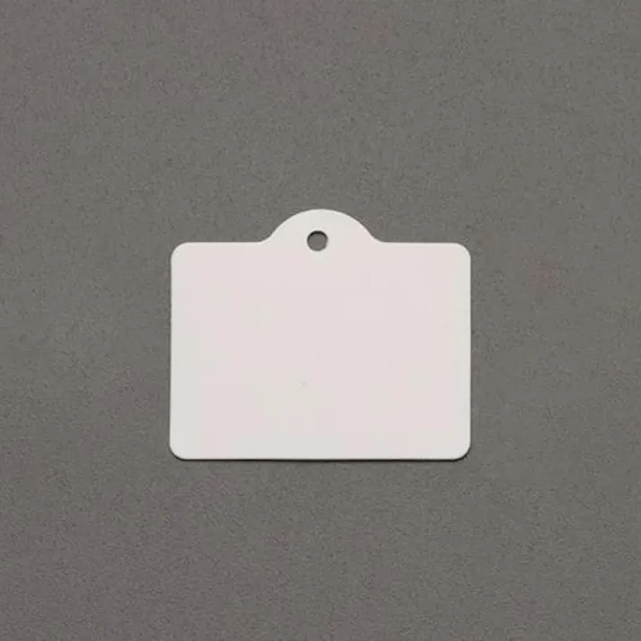 糸無タグ(白/1000枚) 30x35mm EA475HZ-42 4550061898307【別送品】