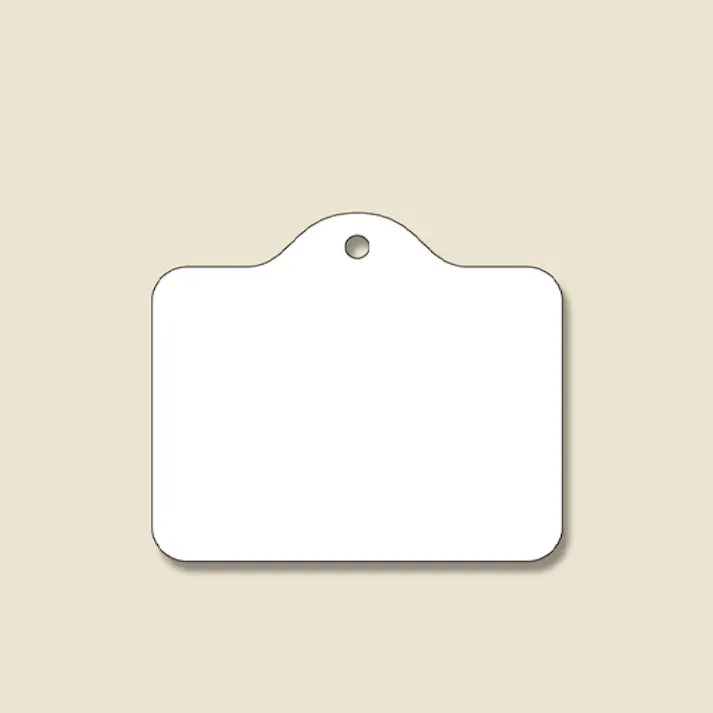 糸無タグ(白/1000枚) 30x35mm EA475HZ-42 4550061898307【別送品】