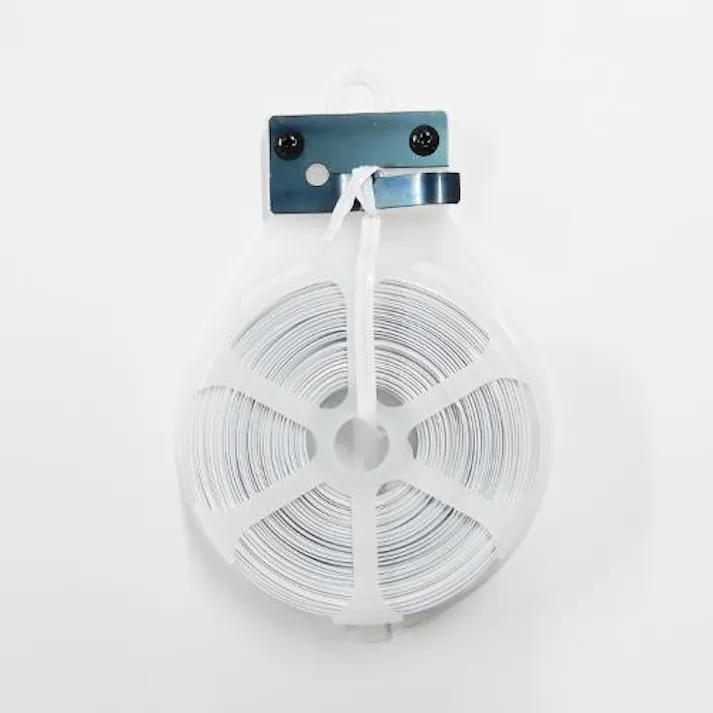 ESCO 4.0mmx 30m ビニタイ(PVC製/白) 結束バンド 4518340595538 EA475V-2E(CDC)【別送品】