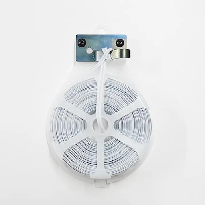 ESCO 4mmx 30m ビニタイ(ポリエチレン製/白) 結束バンド 4548745072921 EA475V-4E(CDC)【別送品】
