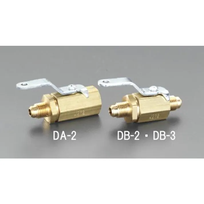 ロテックス(ROTEX) F1/4”xF1/4” 冷媒用ボールバルブ 冷凍機・空調機工事用部材 4518340516496 EA496DB-2(CDC)【別送品】