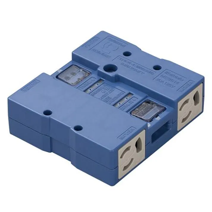 明工社 アクセスフロア用コンセント(4口/20A/125V) コネクター 4550061920046 EA538PM-51(CDC)【別送品】