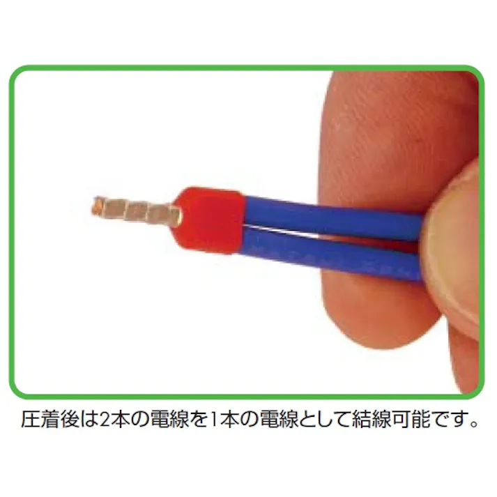 WAGO(ワゴ) 絶縁ツインフェルール端子(100個) 0.5 EA538WC-1 4548745979626【別送品】