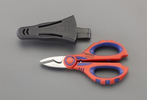 KNIPEX(クニペックス) はさみ・電工用(ステンレス製/ケース付) 160mm EA540E-26 4550061185643【別送品】