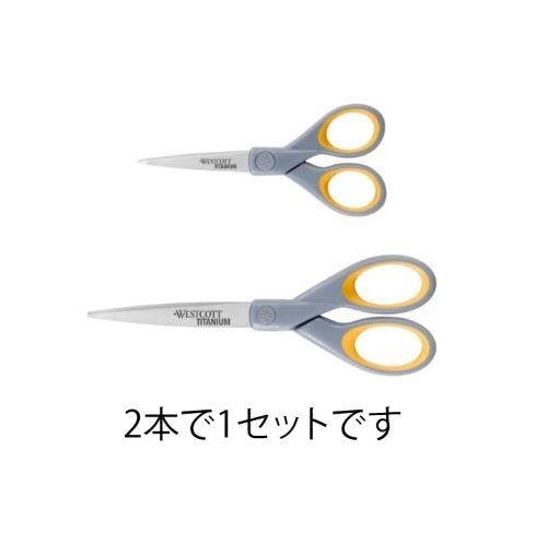 はさみ・クラフト(チタン合金製) 2本組 EA540LA-11 4548745772135【別送品】