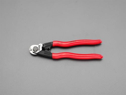 KNIPEX(クニペックス) 6.0mm/190mm ワイヤーロープカッター ワイヤーカッター 4518340033061  EA541WK(CDC)【別送品】