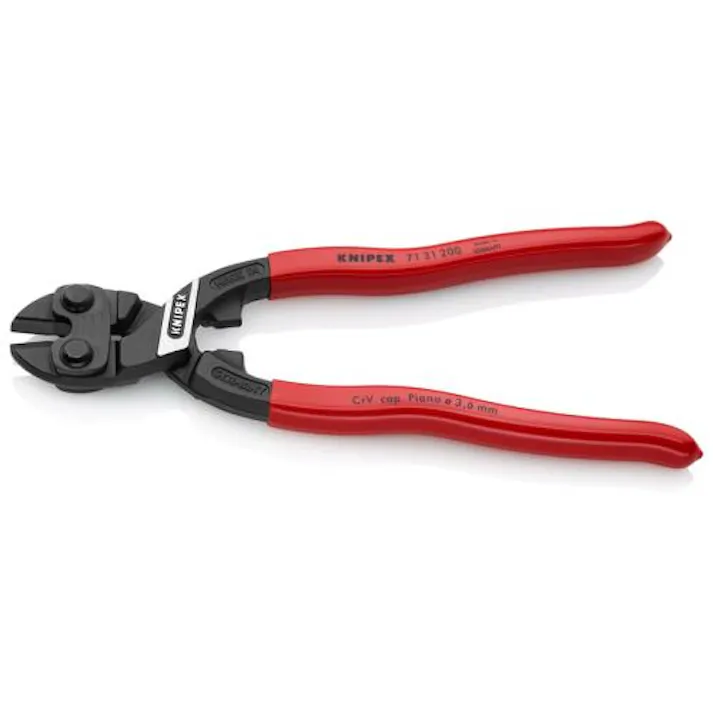KNIPEX(クニペックス) 200mm 強力型ミニクリッパー(ストレート) ミニクリッパー 4548745348873 EA545KR-1(CDC)【別送品】