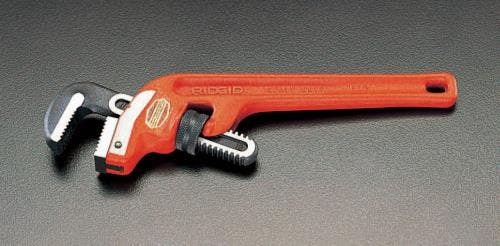 リジッド(RIDGID) 3/4” /150mm エンドパイプレンチ(強力型