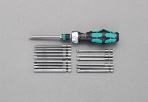 Wera ドライバーセット(ラチェット式) [+-PoziHexTorx] EA550BT-3 4548745547993【別送品】