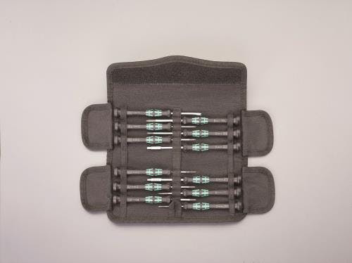 Wera ドライバーセット(精密用) 12本組 EA550M-100 4550061329221【別送品】