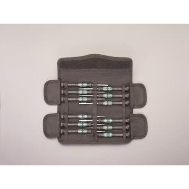 Wera  12本組 ドライバーセット(精密用) 精密ドライバー 4550061329221 EA550M-100(CDC)【別送品】