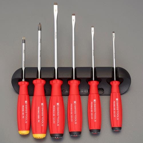 PBSWISSTOOLS ドライバー [+-] 6本組 EA560PE-500A 4550061467435【別送品】
