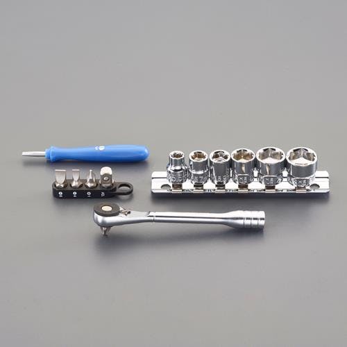 SIGNET(シグネット) ドライバーセット(ラチェット式) EA562-51 4550061861035【別送品】