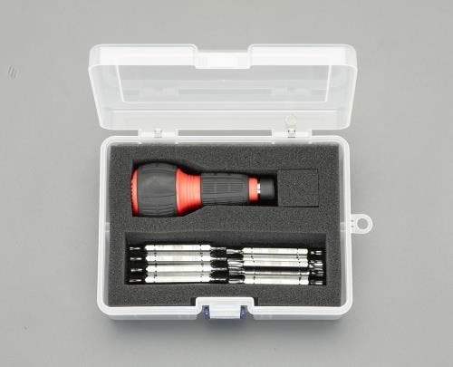 ESCOオリジナル ドライバーセット(ラチェット式) [Hexlobe] T7-T30 EA564AL-3 4548745488661【別送品】