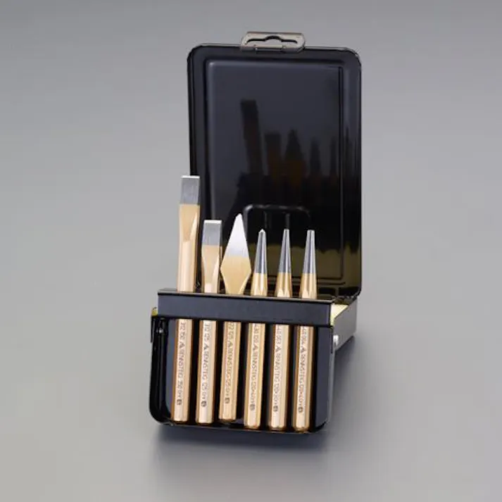 RENNSTEIG(レンシュタイグ) ポンチ・タガネセット 6本組 EA572DW-10 4518340251205【別送品】