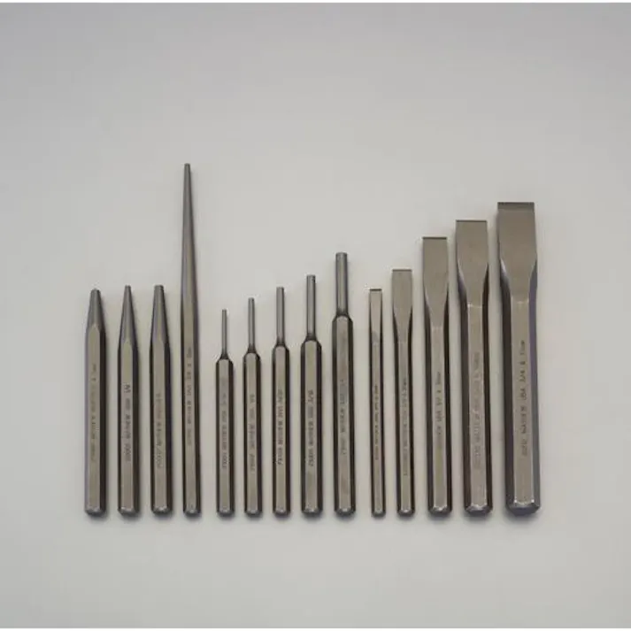 タガネ・ポンチセット 14本組 EA572MA-3 4518340568723【別送品】