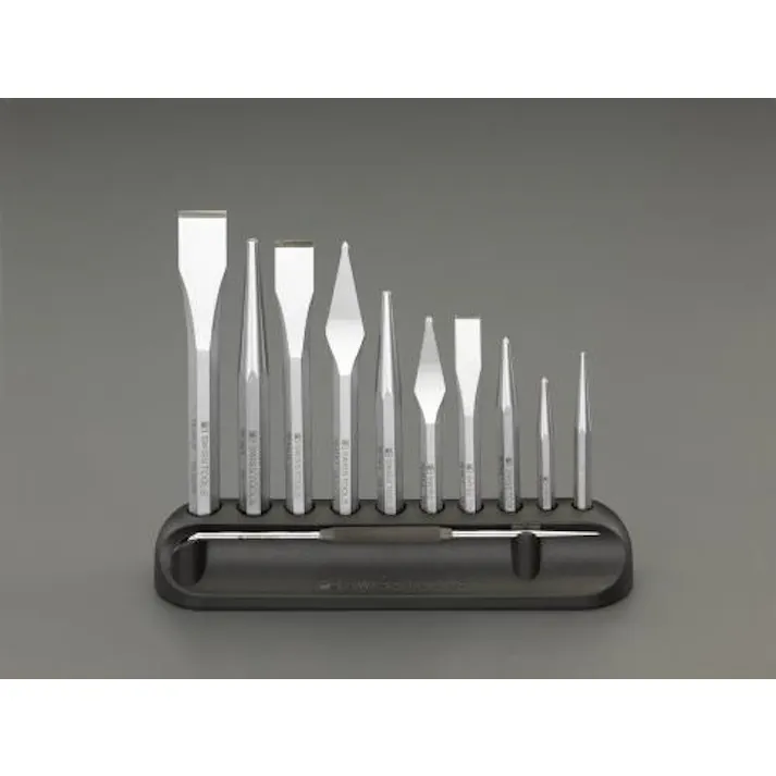 PBSWISSTOOLS タガネ・ポンチセット 10本組 EA572ZB-1 4548745262568【別送品】