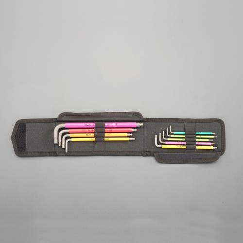 Wera キーレンチセット(自転車用) [Hex・Torx] 9本組 EA573WT-90 4550061943274【別送品】