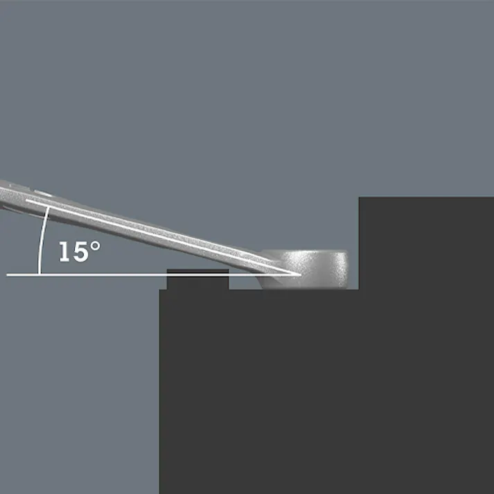 Wera コンビネーションレンチ(自転車用) 5本組/8-15mm EA573XW-10 4550061943311【別送品】