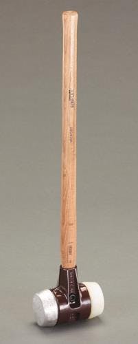 HALDER(ハルダー) 大ハンマー(ナイロン・ソフトメタル) 3.6kg/80mm EA575HC-61 4550061337004【別送品】