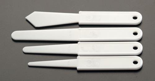 ヘラセット(ポリアセタール樹脂製) 4本組 EA579AD-5 4518340661721【別送品】