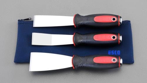 チゼルスクレーパーセット(ステンレス/硬) 3本組 EA579AK-100 4548745762587【別送品】